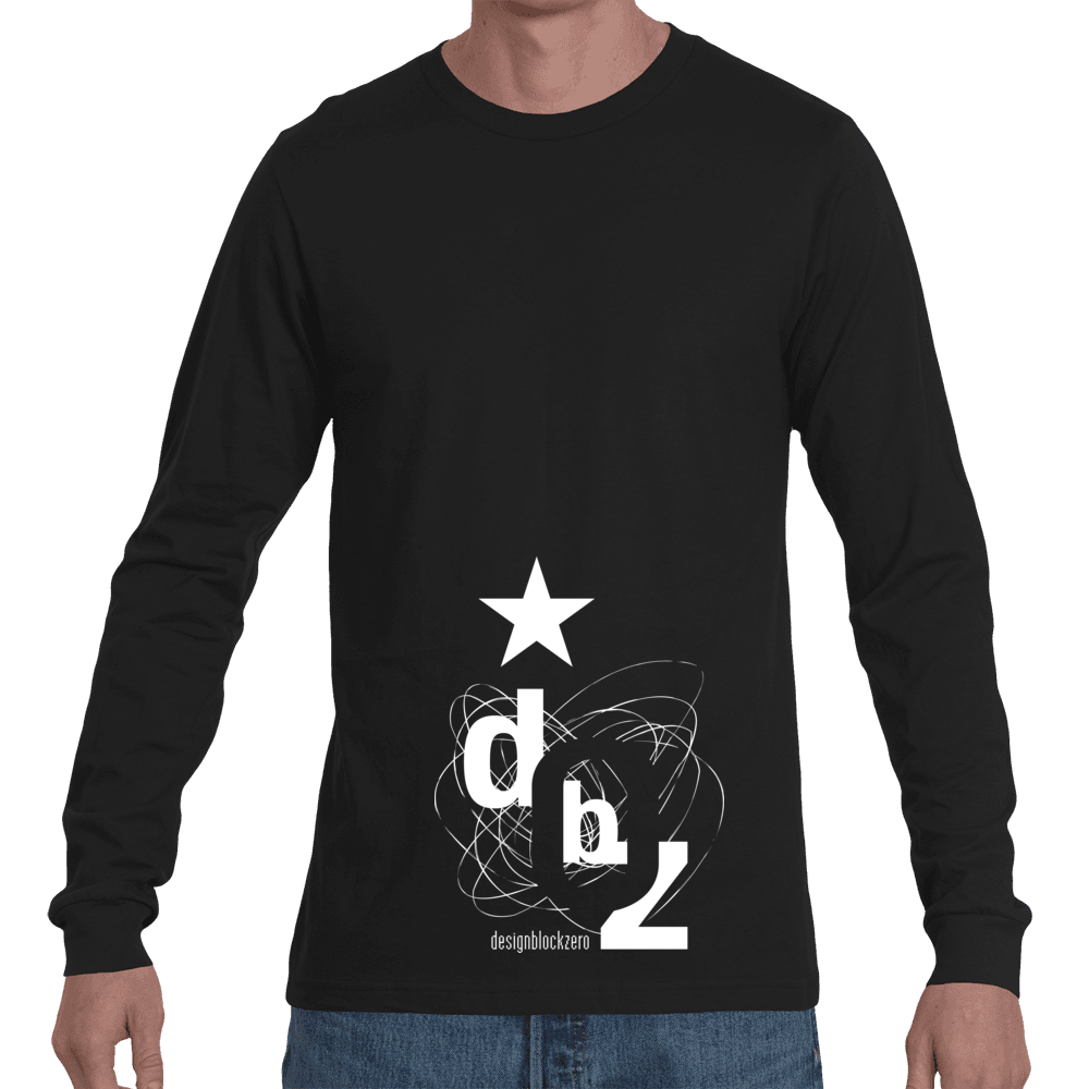 DBZ Black Star Long Sleeve Tee