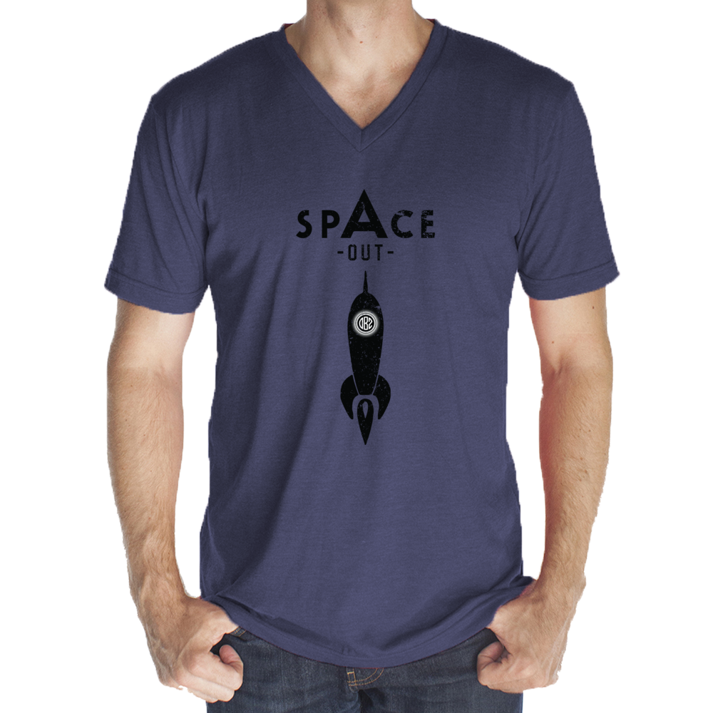 DBZ Space Out V-Neck Tee