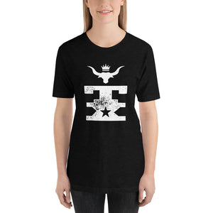 TX Longhorn King Short-Sleeve Unisex T-Shirt